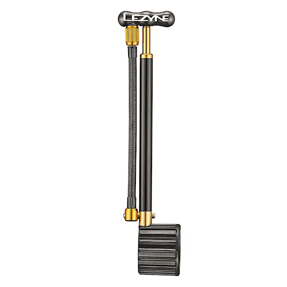 Pumpa na kolo Lezyne Shock Drive black/gold - 3
