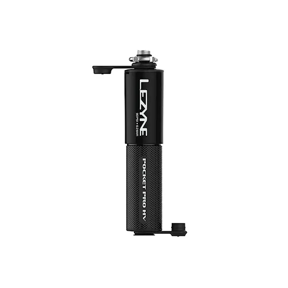 Pompka rowerowa Lezyne Pocket Drive Pro HV matte black/gloss black - 2