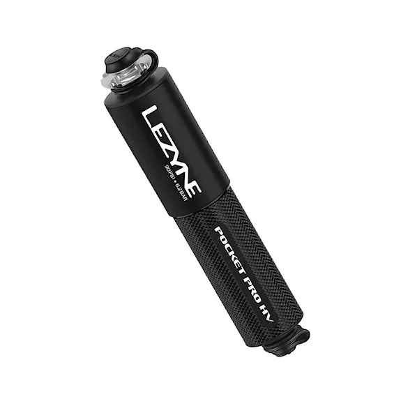 Pompka rowerowa Lezyne Pocket Drive Pro HV matte black/gloss black - 1