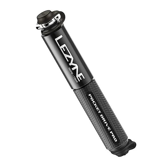 Pumpa na bicykel Lezyne Pocket Drive Pro matte black/gloss black - 1