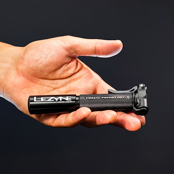Pumpa na kolo Lezyne Presta Pocket Drive black - 8
