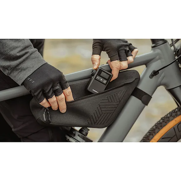 Pompka rowerowa Topeak E-Booster Digital Mini black - 11