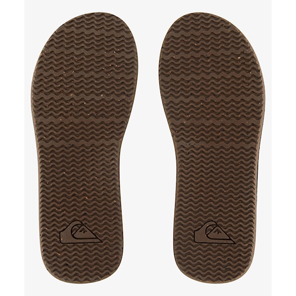 Žabky Quiksilver Carver Natural brown/brown/brown 2022 - 3