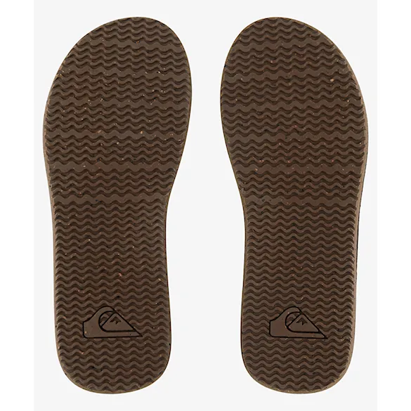 Žabky Quiksilver Carver Natural brown/brown/brown 2022 - 3