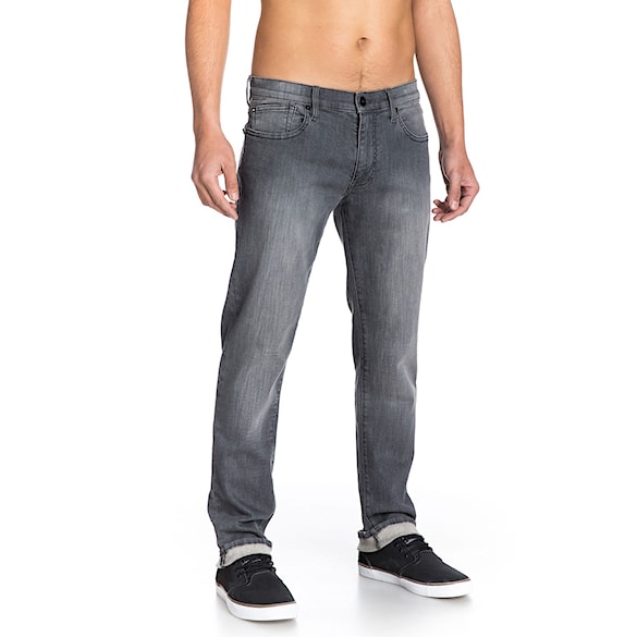 Kalhoty Quiksilver Distortion Grey Used heavy used 2014 - 1