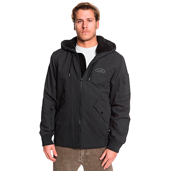 Zimní bunda do města Quiksilver Hana Go black 2019 - 1