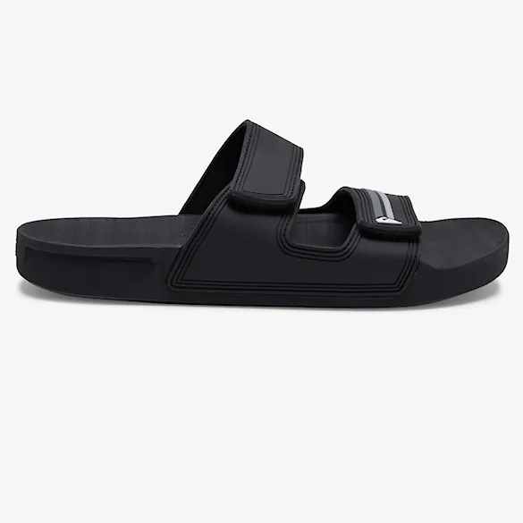 Klapki Quiksilver Rivi Double Adjust black/grey/black 2024 - 4