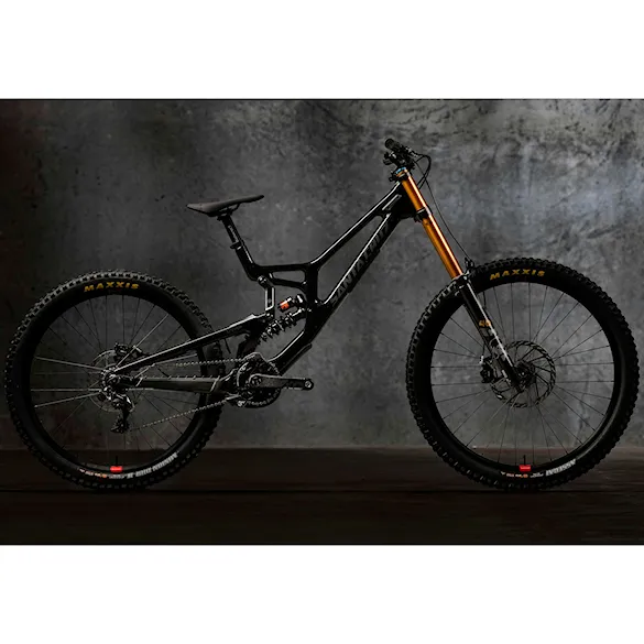 Bike Frame Santa Cruz V10 CC FAC MX gloss black sparkle 2025 - 3
