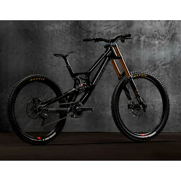 Bike Frame Santa Cruz V10 CC FAC MX gloss black sparkle 2025 - 4