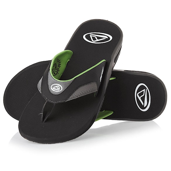 Tenisky REEF Fanning black/grey/green 2013 - 1