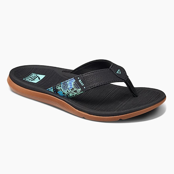 Žabky REEF Santa Ana Wo black multi 2023 - 2