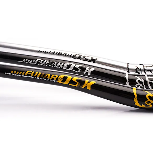 Řídítka Chromag OSX LTD 31.8D, 800L, 25R black/gold - 2