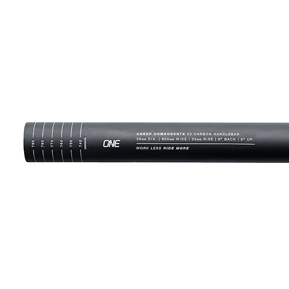 Řídítka OneUp V2 Carbon Handlebar 35D, 800L, 35R - 2