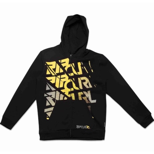 Bike mikina Rip Curl Fanning Corpo black - 1