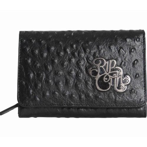 Peněženka Rip Curl Malibu Leather solid black - 1