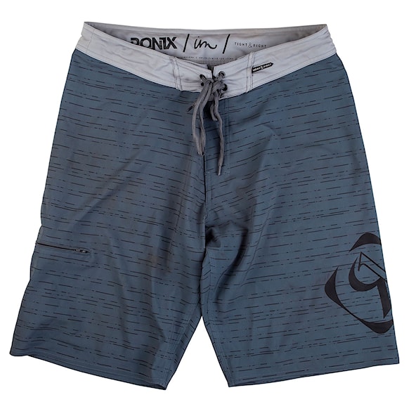 Plavky Ronix Barcode grey/black 2016 - 1