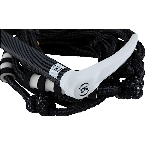 Hrazda na wakeboard Ronix Silicone Bungee Surf Rope black/white 2025 - 3