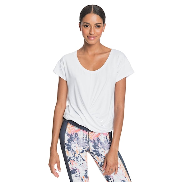 Fitness triko Roxy Chill And Relax bright white 2021 - 1