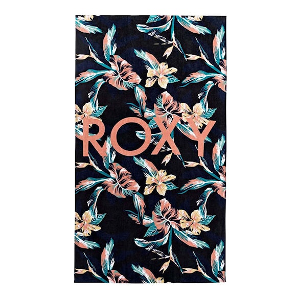Osuška Roxy Cold Water Printed anthracite tropicoco 2020 - 1