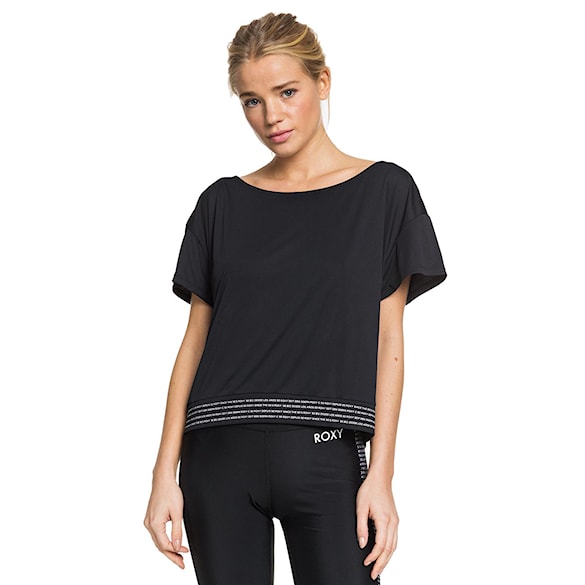 Fitness triko Roxy I Know You Rider Tee anthracite 2020 - 1