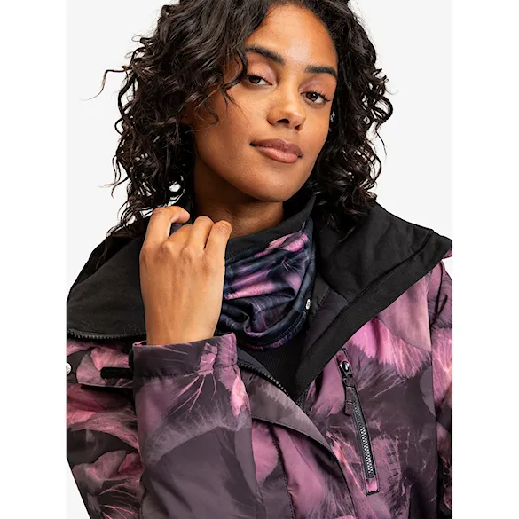 Ocieplacz Roxy Lana Collar true black pansy pansy 2024 - 1