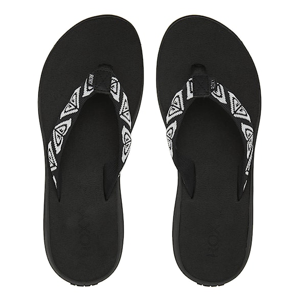 Žabky Roxy Lizzie Web black/white 2021 - 1