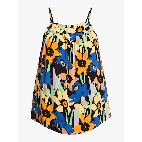 Tílko Roxy Magic Happens anthracite flower jammin 2023 - 6