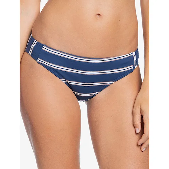 Plavky Roxy Moonlight Splash Full Bottom mood indigo will stripes lurex 2021 - 1