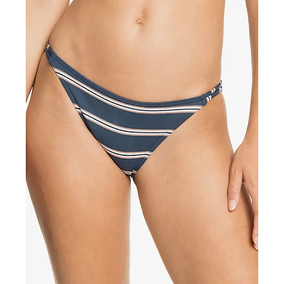 Plavky Roxy Moonlight Splash Mod Bottom mood indigo will stripes lurex 2021 - 1