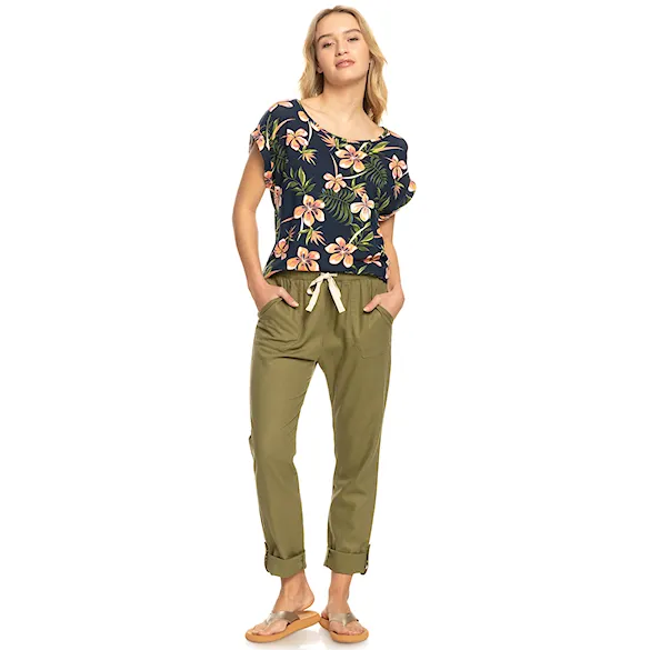 Spodnie Roxy On The Seashore loden green 2025 - 5