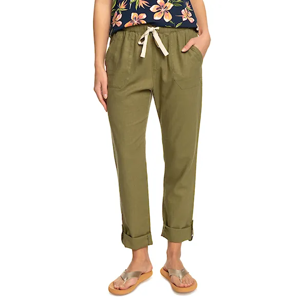 Spodnie Roxy On The Seashore loden green 2025 - 1