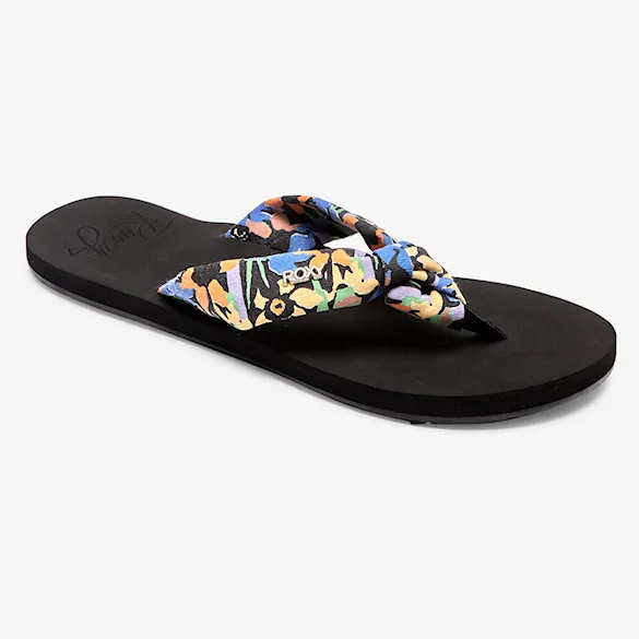 Žabky Roxy Paia IV black print 2023 - 2