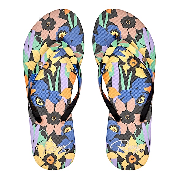 Žabky Roxy Portofino III black multi 2023 - 1