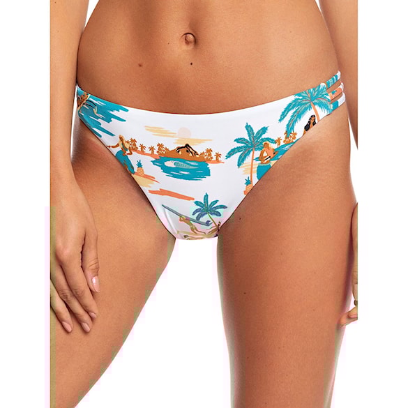 Strój kąpielowy Roxy PT Beach Classics Fa Full Bot bright white honolulu 2020 - 3