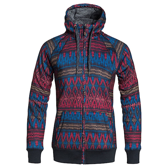 Technická mikina Roxy Resin Bonded Sherpa dixie anthracite 2016 - 1