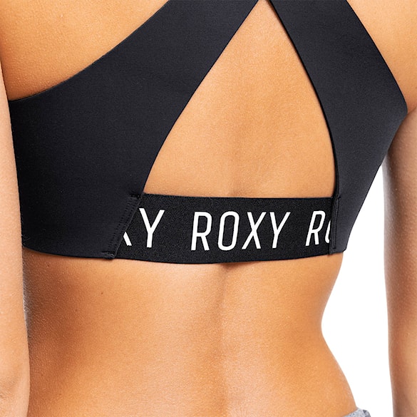 Fitness biustonosz Roxy Run To Me true black 2021 - 4