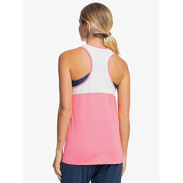Fitness tielko Roxy Running Out Of Time pink lemonade 2021 - 2