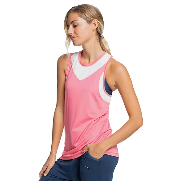Fitness tielko Roxy Running Out Of Time pink lemonade 2021 - 3