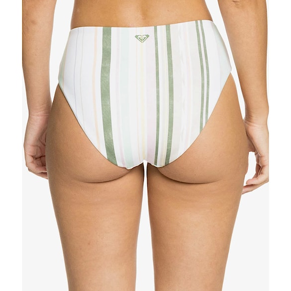 Strój kąpielowy Roxy Sea & Waves Revo Pt Full Bot bright white kamuela stripe s 2021 - 4