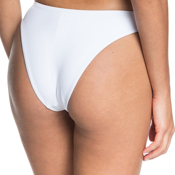 Plavky Roxy Sisters Reg Hi Lg Sporty Bot bright white 2020 - 3