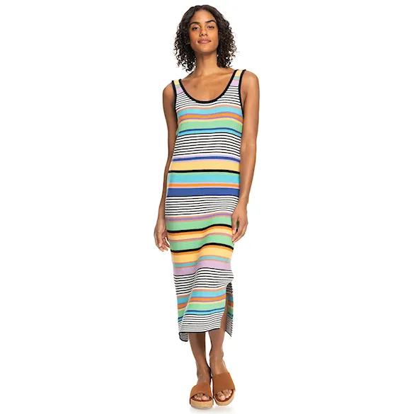 Sukienka Roxy Sunshine Bouquet anthracite good vibration 2023 - 8