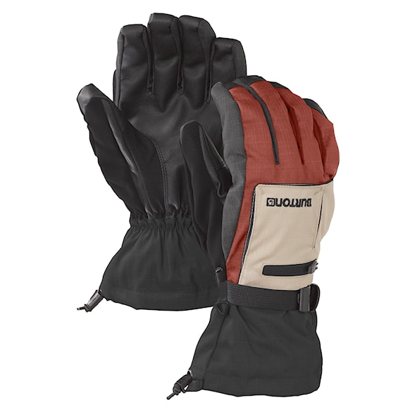 Rukavice na snowboard Burton Baker bitters/grayeen 2012 - 1