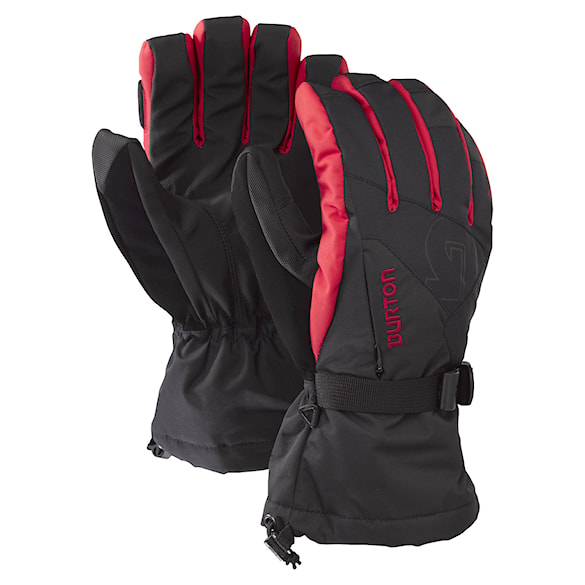 Rukavice na snowboard Burton Gore-Tex black/cardinal - 1
