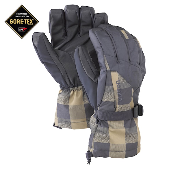 Rukavice na snowboard Burton Gore-Tex grayeen buffade 2012 - 1