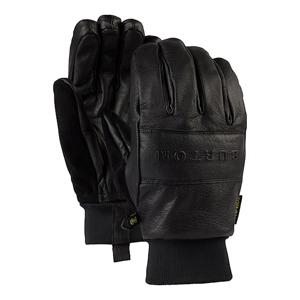 Rukavice na snowboard Burton Treeline Leather true black 2024 - 1