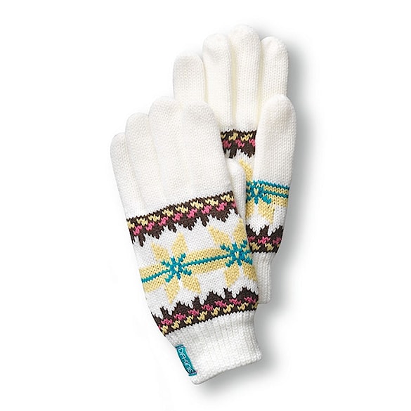 Rukavice na snowboard Dakine Maggie Glove white 2012 - 1
