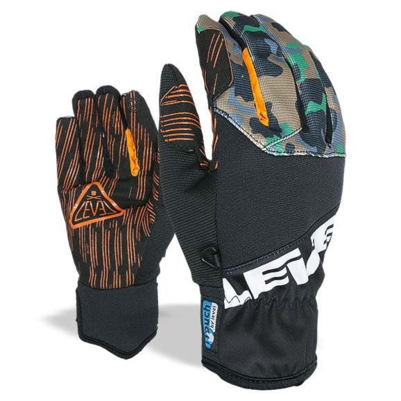 Rukavice na snowboard Level Line I-Touch camo 2016 - 1
