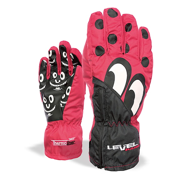 Rukavice na snowboard Level Lucky red 2012 - 1