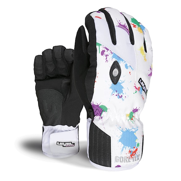 Rukavice na snowboard Level Matrix W Gore pk rainbow 2013 - 1
