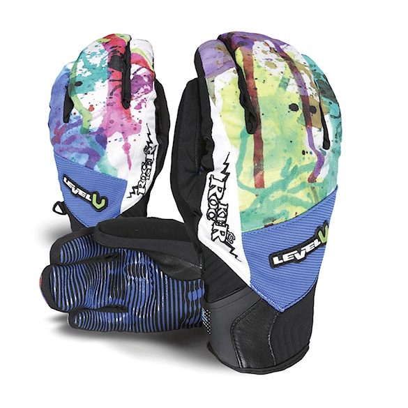 Rukavice na snowboard Level Pipe Rock purple 2013 - 1